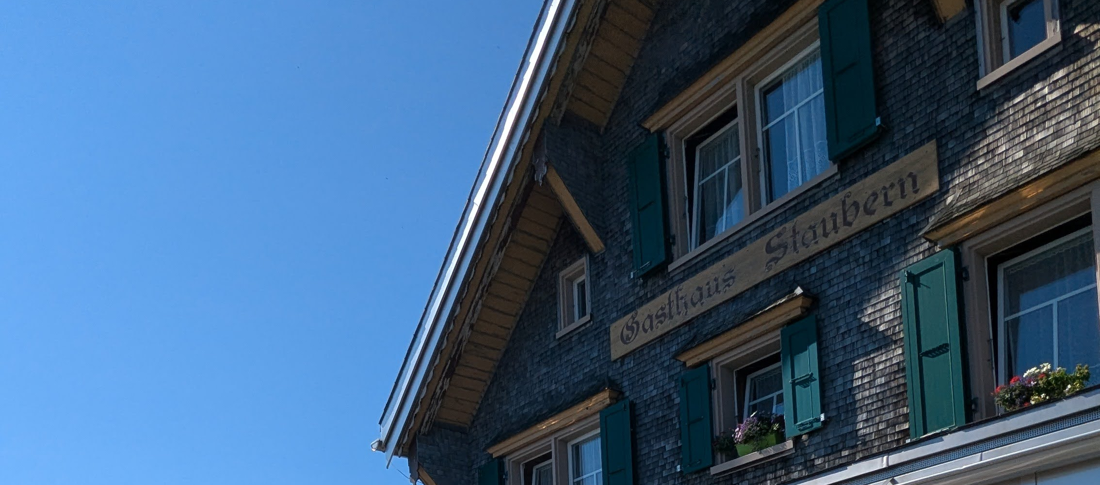 Fassade Gasthaus Staubern