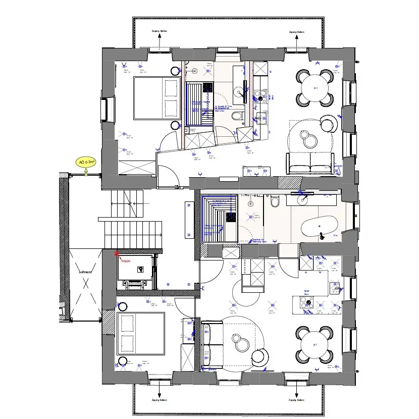 posta_veglia-Grundriss_Grobkonzept provisorischer Grundriss